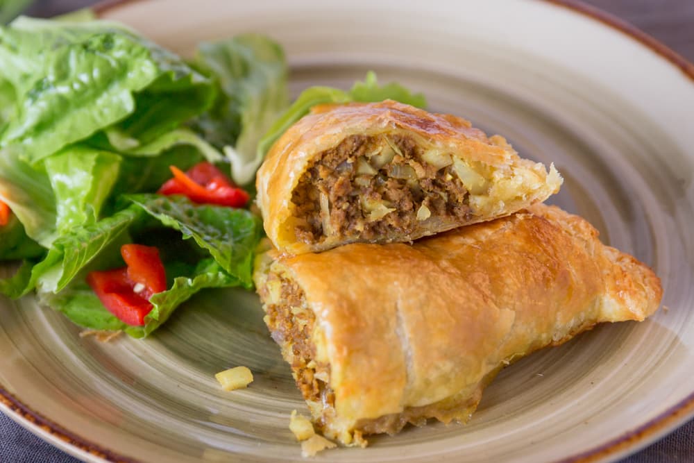 فطيرة كاري باللحم